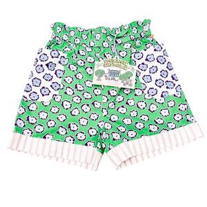 Scotch & Soda Amsterdam Girls Shorts Mixed Allover Print Wide Leg Size 10 NWT
